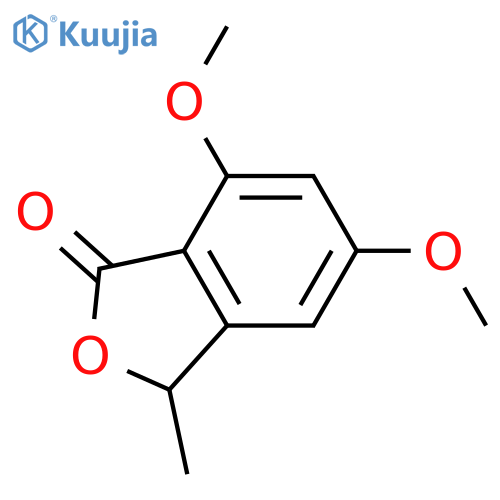 5,7-Dihydroxy-3-methyl-1(3H)-isobenzofuranone; (S)-form, Di-Me ether structure