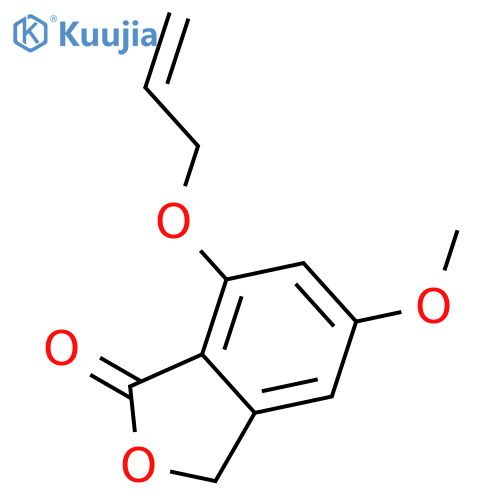 1(3H)-Isobenzofuranone, 5-methoxy-7-(2-propenyloxy)- structure