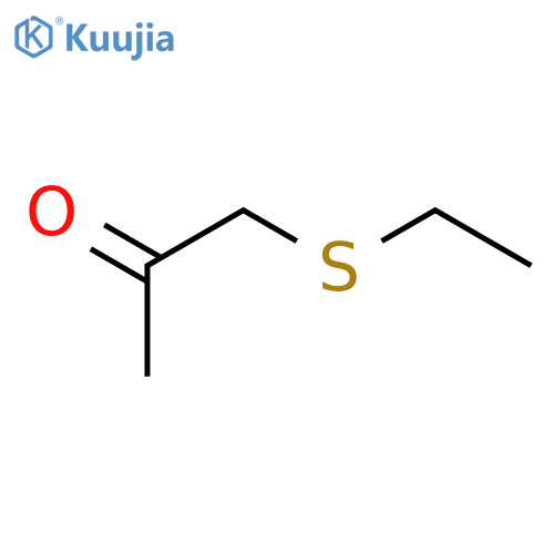 (ETHYLTHIO)ACETONE structure
