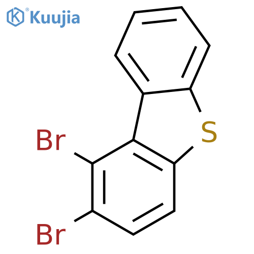 Dibenzothiophene, dibromo- structure