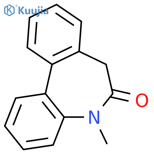 5,7-Dihydro-5-methyl-6H-dibenzb,dazepin-6-one structure