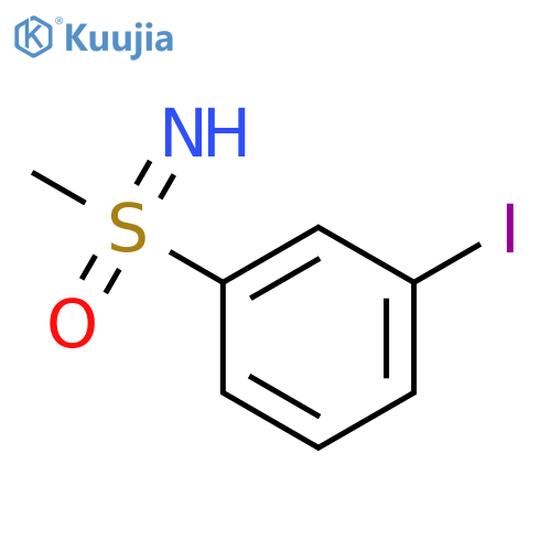 Imino(3-iodophenyl)(methyl)-l6-sulfanone structure