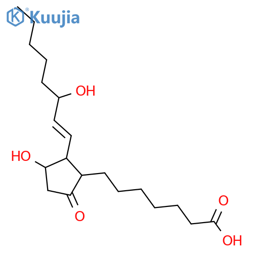 8-Isoprostaglandin E1 structure