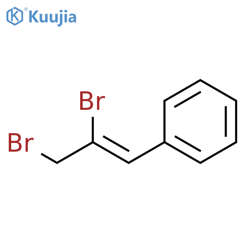Benzene, [(1Z)-2,3-dibromo-1-propenyl]- structure