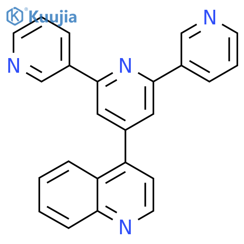 4-([3,2':6',3''-Terpyridin]-4'-yl)quinoline structure