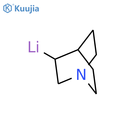 Lithium, 1-azabicyclo[2.2.2]oct-3-yl- structure