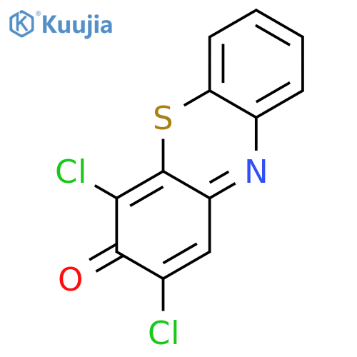3H-Phenothiazin-3-one,2,4-dichloro- structure