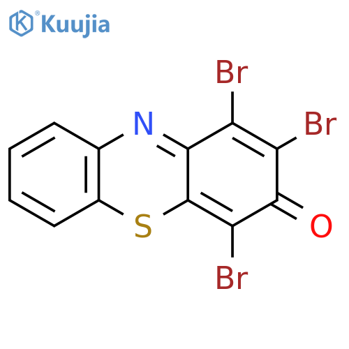 3H-Phenothiazin-3-one, 1,2,4-tribromo- structure