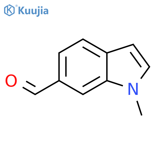 1-Methylindole-6-carbaldehyde structure