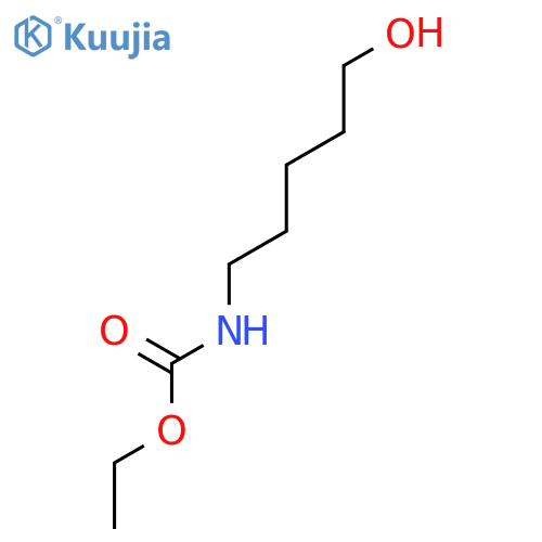 Ethyl 5-hydroxypentylcarbamate structure