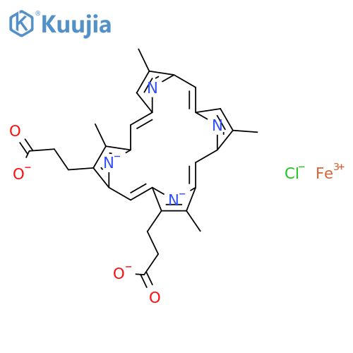 Deuterohemin IX structure