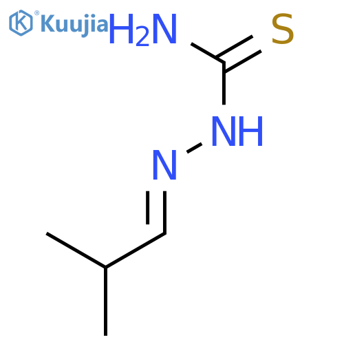 (2-methylpropylidene)aminothiourea structure