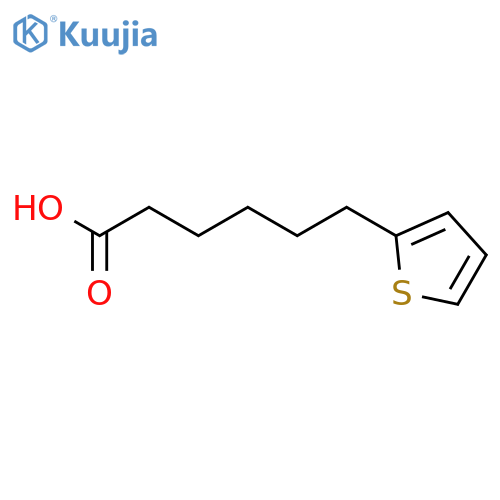 6-(thiophen-2-yl)hexanoic Acid structure