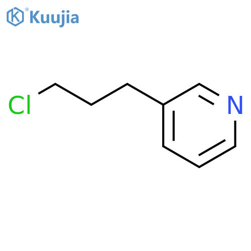 3-(3-chloropropyl)pyridine structure