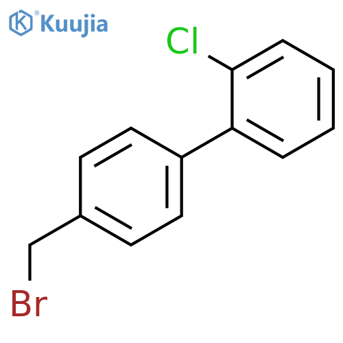 1,1'-Biphenyl, 4'-(bromomethyl)-2-chloro- structure