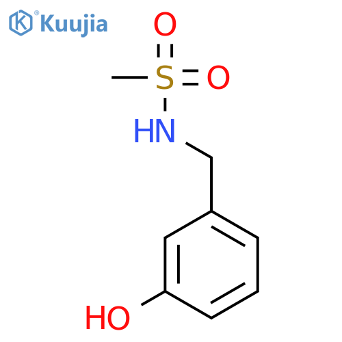 N-(3-hydroxyphenyl)methylmethanesulfonamide structure