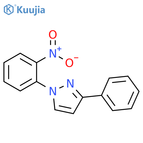 1-(2-nitrophenyl)-3-phenyl-1H-pyrazole structure
