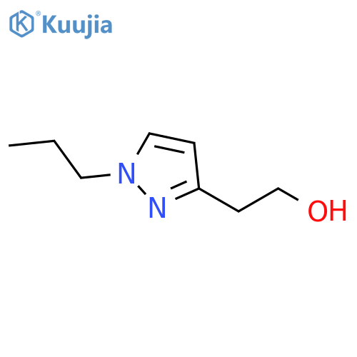 2-(1-propyl-1H-pyrazol-3-yl)ethanol structure