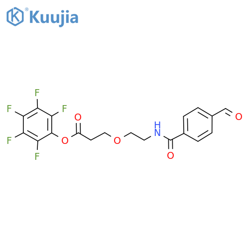 Ald-Ph-amido-PEG1-C2-Pfp ester structure