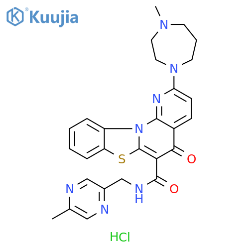 CX-5416 hydrochloride structure