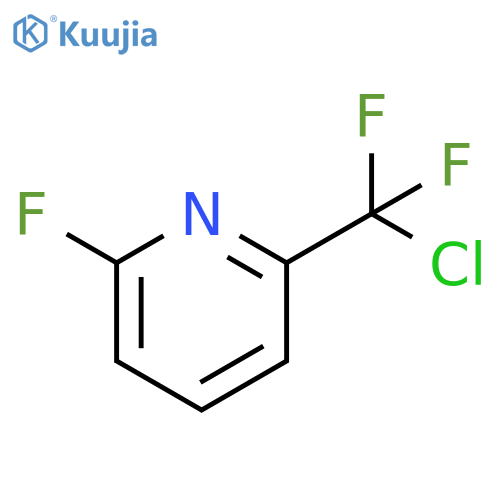 2-(Chlorodifluoromethyl)-6-fluoropyridine structure