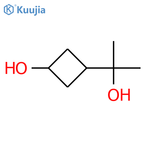 3-(1-hydroxy-1-methyl-ethyl)cyclobutanol structure