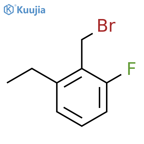 2-(Bromomethyl)-1-ethyl-3-fluorobenzene structure