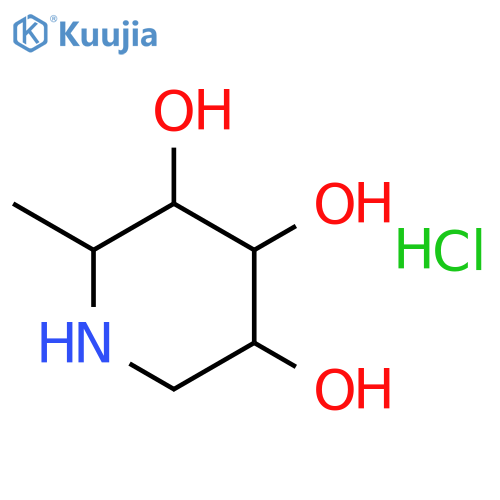 Deoxyfuconojirimycin, Hydrochloride structure
