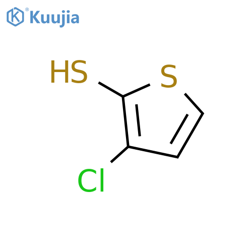 3-chlorothiophene-2-thiol structure