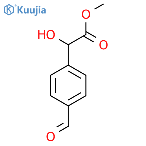 Methyl 2-(4-Formylphenyl)-2-hydroxyacetate structure