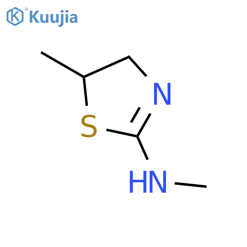 N,5-dimethyl-4,5-dihydro-1,3-thiazol-2-amine structure