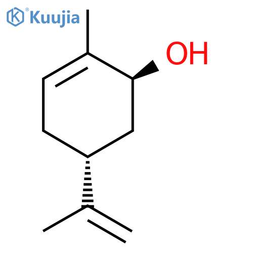 trans-(-)-carveol structure