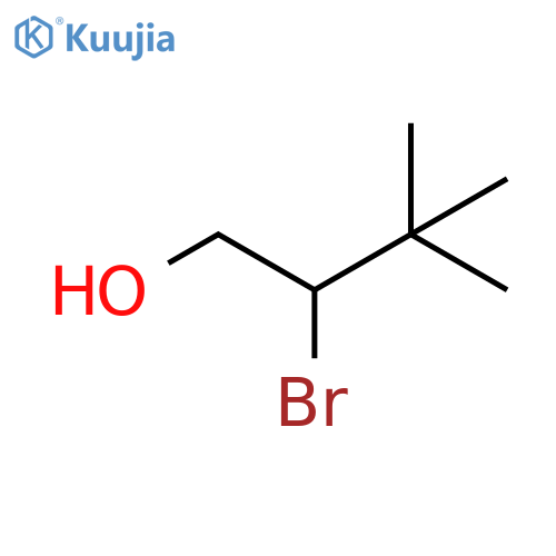 2-Bromo-3,3-dimethyl-1-butanol structure