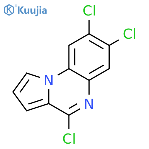 Pyrrolo[1,2-a]quinoxaline, 4,7,8-trichloro- structure