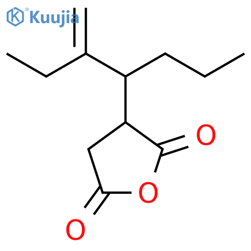 2,5-Furandione, dihydro-3-(2-methylene-1-propylbutyl)- structure