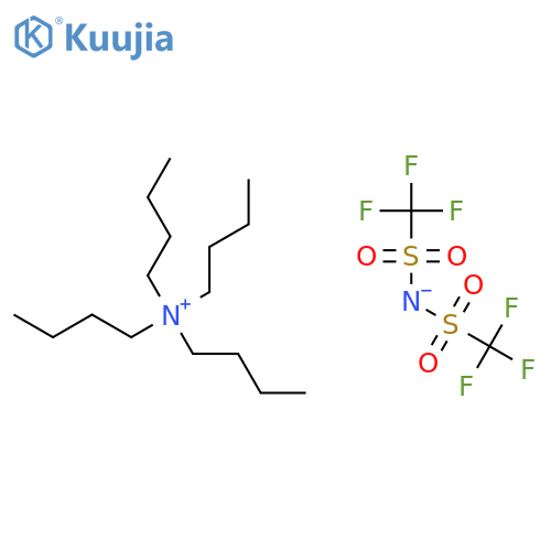 TETRABUTYLAMMONIUM BIS-TRIFLUOROMETHANE& structure