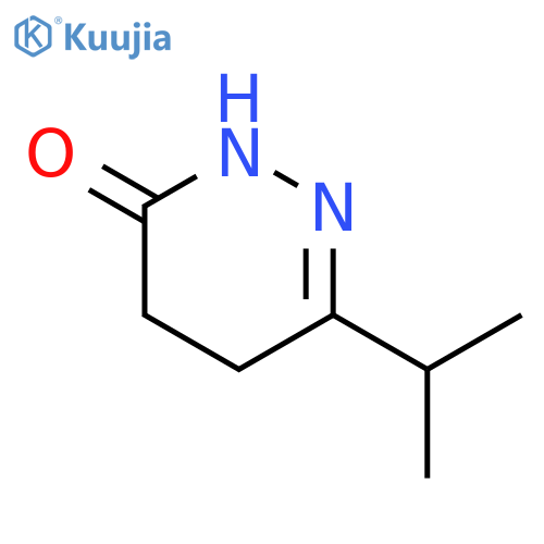 3(2H)-Pyridazinone,4,5-dihydro-6-(1-methylethyl)- structure