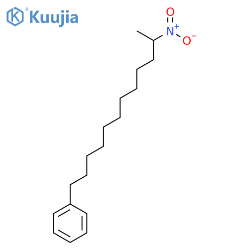 Benzene, (11-nitrododecyl)- structure