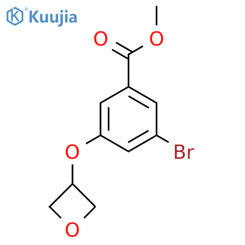Methyl 3-bromo-5-(oxetan-3-yloxy)benzoate structure