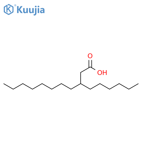 Undecanoic acid, 3-hexyl- structure