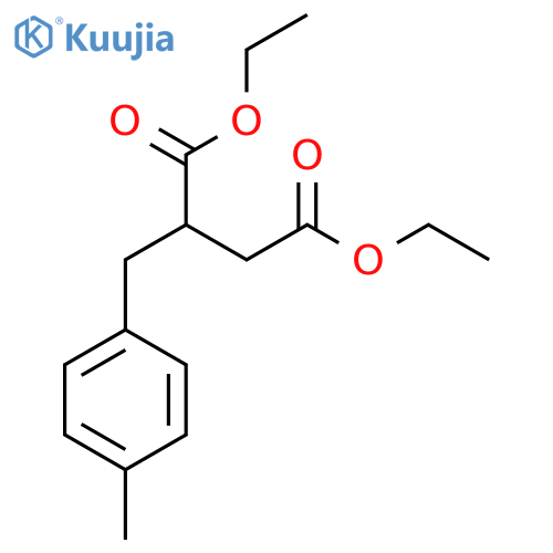 Diethyl 2-(4-methylbenzyl)succinate structure