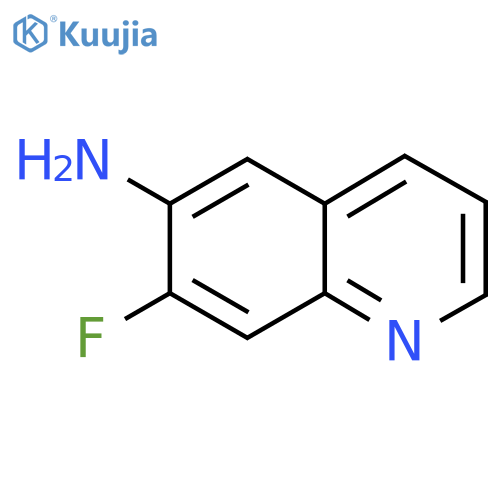 7-Fluoroquinolin-6-amine structure