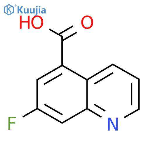 7-Fluoroquinoline-5-carboxylic acid structure