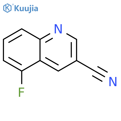 5-Fluoroquinoline-3-carbonitrile structure