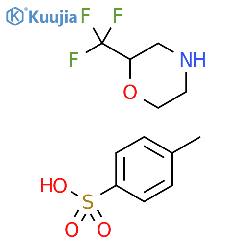 2-(trifluoromethyl)morpholine 4-methylbenzenesulfonate structure