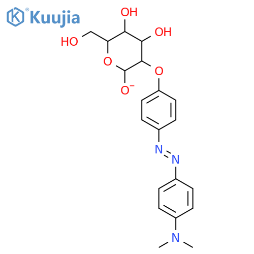 b-D-Glucopyranoside,4-[[4-(dimethylamino)phenyl]azo]phenyl (9CI) structure