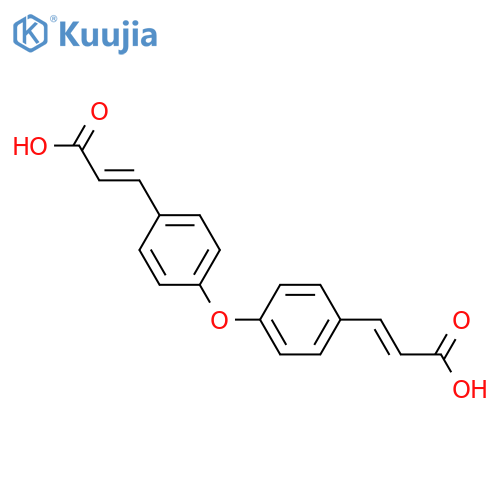 4,4'-Oxyligna-7,7'-diene-9,9'-dioic acid; (E,Z)-form structure