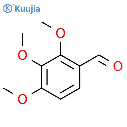 2,3,4-Trimethoxybenzaldehyde structure