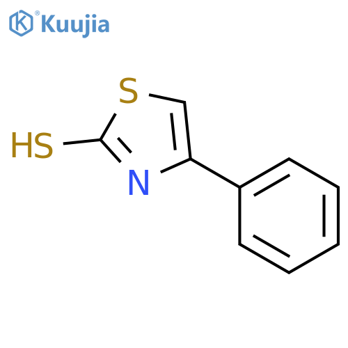 4-phenyl-1,3-thiazole-2-thiol structure