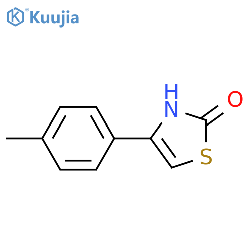 4-(4-methylphenyl)-2,3-dihydro-1,3-thiazol-2-one structure